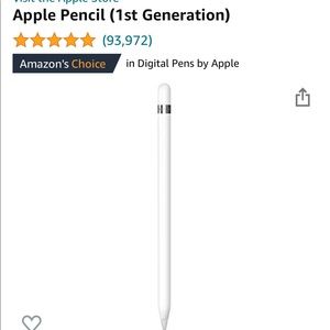 Apple Pencil 1st Generation
